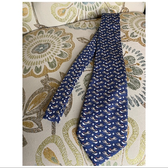 Vineyard Vines Other - VINEYARD VINES Martha’s Vineyard Silk Tie Tugboats